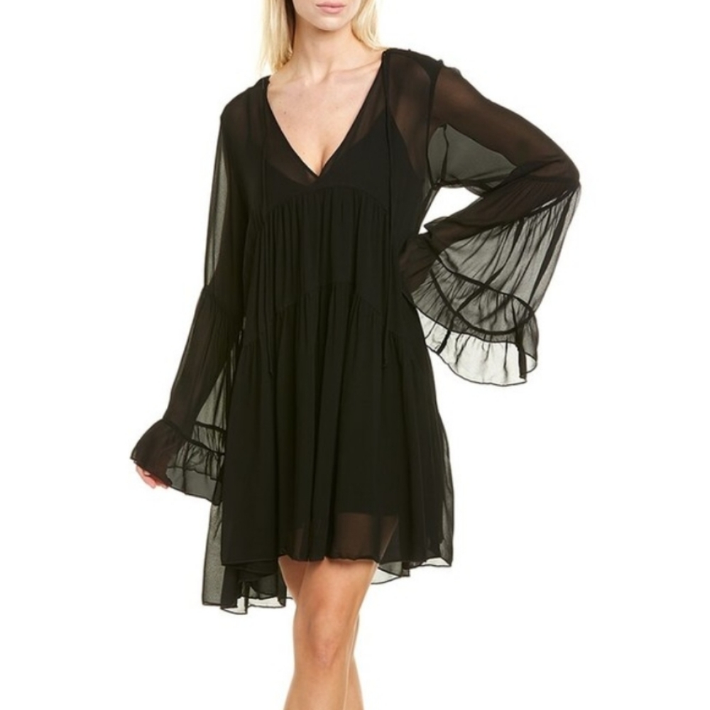 YFB Rosa Mini Ruffle Dress